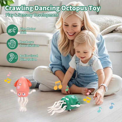 Electronic Dancing Squid Toy – Light-Up Music & Motion