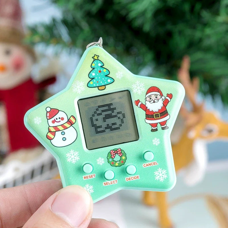 15 Color Transparent Virtual Pet Keychain Toy With 168 Pets