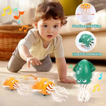 Electronic Dancing Squid Toy – Light-Up Music & Motion