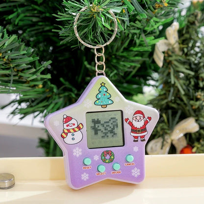 14 Color Transparent Virtual Pet Keychain Toy With 168 Pets