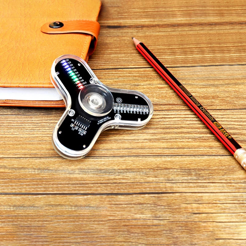 DIY LED Electronic Spinning Top Soldering Kit