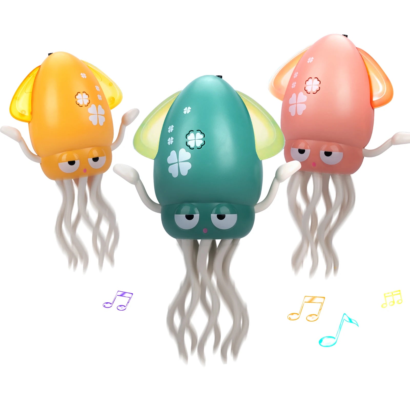 Electronic Dancing Squid Toy – Light-Up Music & Motion