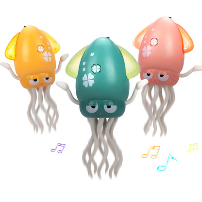 Electronic Dancing Squid Toy – Light-Up Music & Motion