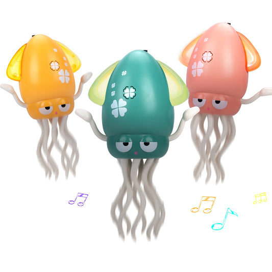 Electronic Dancing Squid Toy – Light-Up Music & Motion