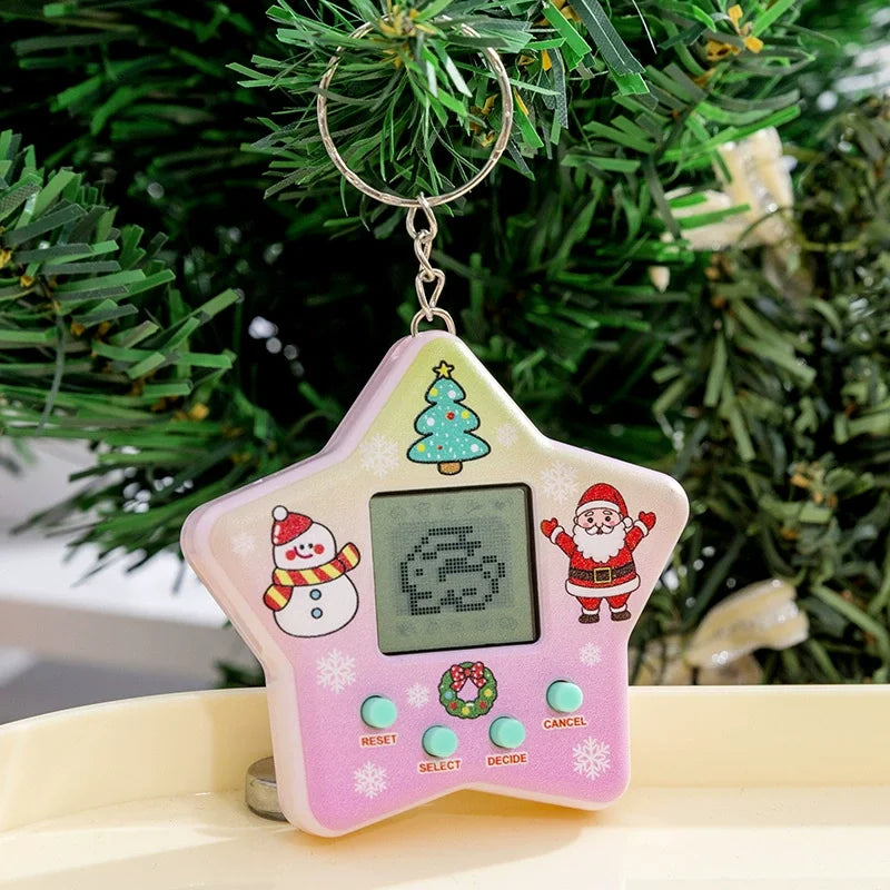 13 Color Transparent Virtual Pet Keychain Toy With 168 Pets
